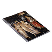 La Primavera (Frühjahr) von Sandro Botticelli Notizblock (Rechte Seite)