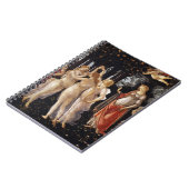 La Primavera (Frühjahr) von Sandro Botticelli Notizblock (Linke Seite)