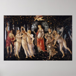 La Primavera (Frühjahr) von Sandro Botticelli Poster