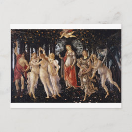 La Primavera (Frühjahr) von Sandro Botticelli Postkarte