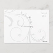 La Primavera im Detail Postkarte (Rückseite)