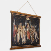 La Primavera Spring Botticelli Wandteppich Mit Holzrahmen (Gewinkelt)