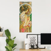 La Primevere, Mucha Poster (Heimbüro)