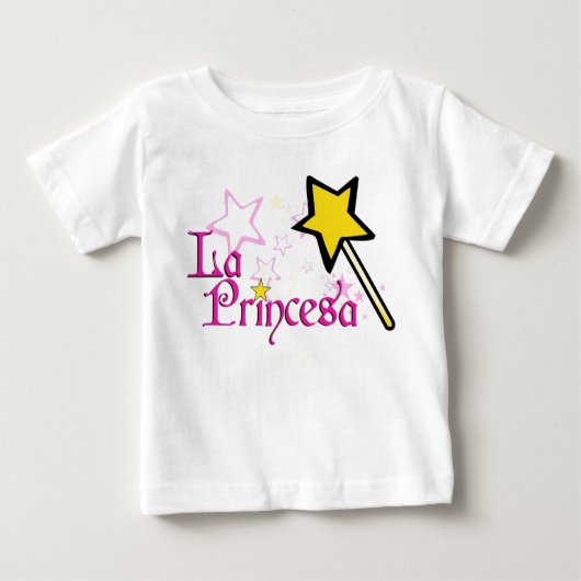 La Princesa! Baby T-shirt (Vorderseite)