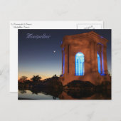 La Promenade du Peyrou Postkarte (Vorne/Hinten)