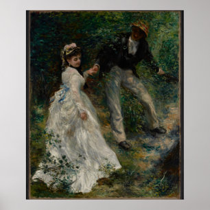 La-Promenade durch Renoir - Plakat