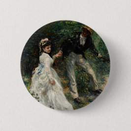 La Promenade Renoir Malerei Button