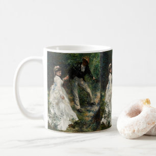 La Promenade Renoir Malerei Kaffeetasse