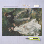 La Promenade Renoir Malerei Seidenpapier (Handwerk)