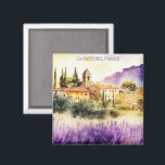 La Provence Frankreich Malerei Magnet<br><div class="desc">Schöne Porvence France Aquarellmalerei auf einem Magnet mit der atemberaubenden Landschaft und Landschaft des berühmten französischen Reiseziels. Arbeitet gut als Geschenkidee für jeden Touristen. Jetzt kaufen.</div>