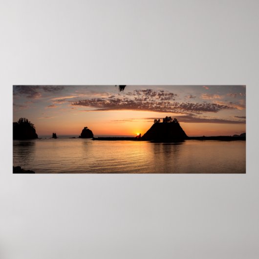 La Push, Washington. Panorama Poster (Vorne)