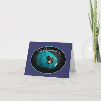 La Quinceanera Card Einladung