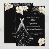 La Quinceanera Invitation Einladung (Vorne/Hinten)