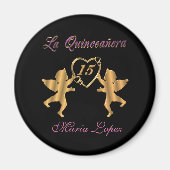 La quinceanera Magnet Geschenk für Gastgeschenk (Vorne)