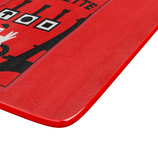 La Raclette Schneidebrett (Ecke)