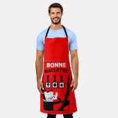 La Raclette Schürze (Getragen)