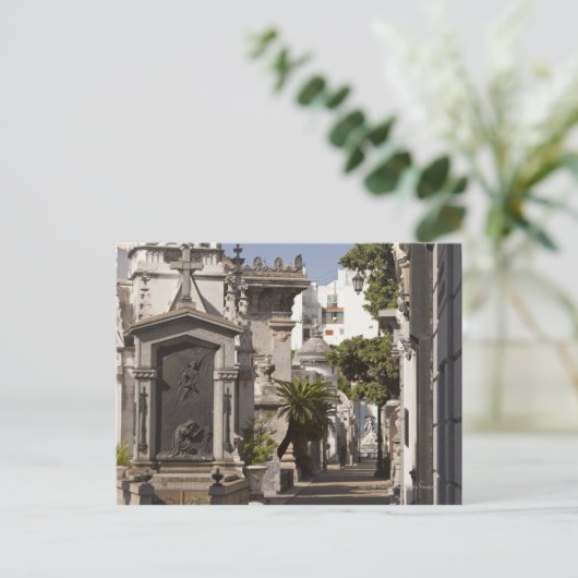 La Recoleta Friedhof in Buenos Aires Postkarte (Stehend Vorderseite)