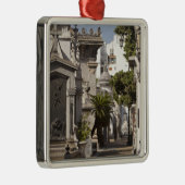 La Recoleta Friedhof in Buenos Aires Silbernes Ornament (Rechts)
