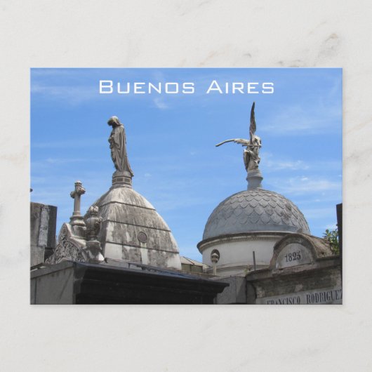 la recoleta mausoleum postkarte (Vorderseite)