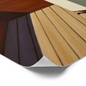 LA REGATIÈRE (Die Nautikerin) Poster (Ecke)