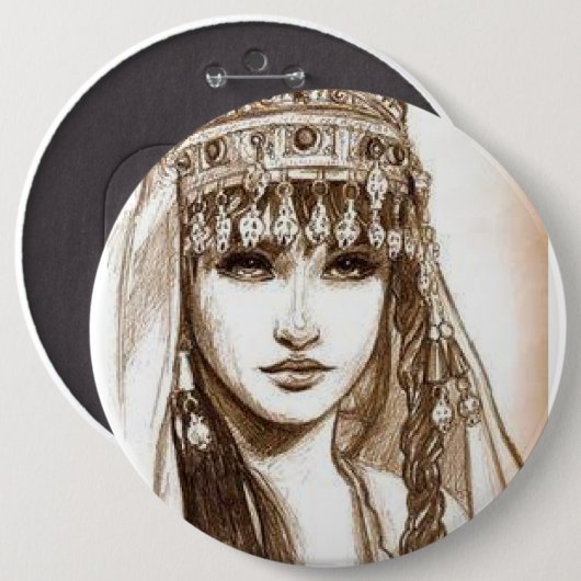 LA REINE DIHYA BUTTON (Vorne & Hinten)