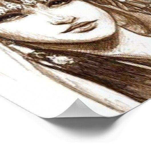 LA REINE DIHYA POSTER (Ecke)