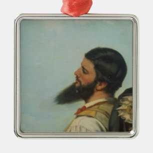 La Rencontre ou Bonjour M.Courbet, Ornament Aus Metall
