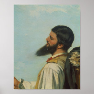 La Rencontre ou Bonjour M.Courbet, Poster