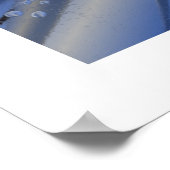 La rencontre - The meeting (blue version) Poster (Ecke)