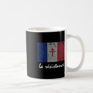 La Resistance - Die französische Flagge Frankreich Kaffeetasse