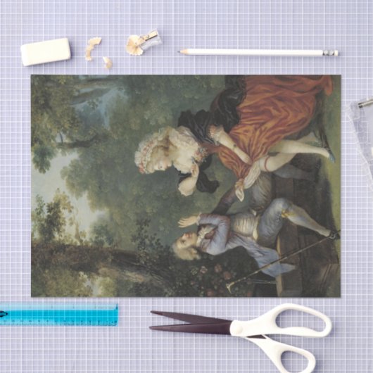 La Resistance von Jean-Frederic Schall Seidenpapier (Handwerk)