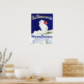 LA RINASCENTE Leinenmesse Italienisches Kaufhaus Poster (Küche)