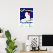 LA RINASCENTE Leinenmesse Italienisches Kaufhaus Poster (Heimbüro)