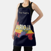 La Rioja Spanien Retro Region Weinkultur und Vinta Schürze (InSitu)