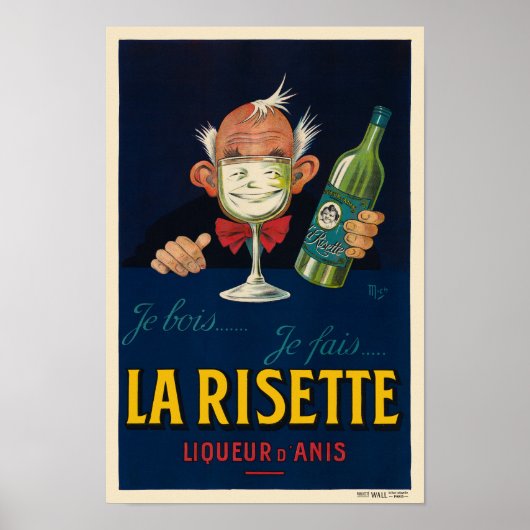 La Risette France Vintage Poster 1926 (Vorne)