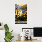 La Riviera Italienische Riviera Poster (Heimbüro)