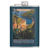 La Riviera Italienne Flachmann (Vorderseite)