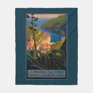 La Riviera Italienne Fleecedecke