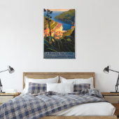 La Riviera Italienne Leinwanddruck (Insitu (Schlafzimmer))