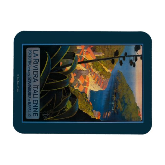 La Riviera Italienne Magnet (Horizontal)