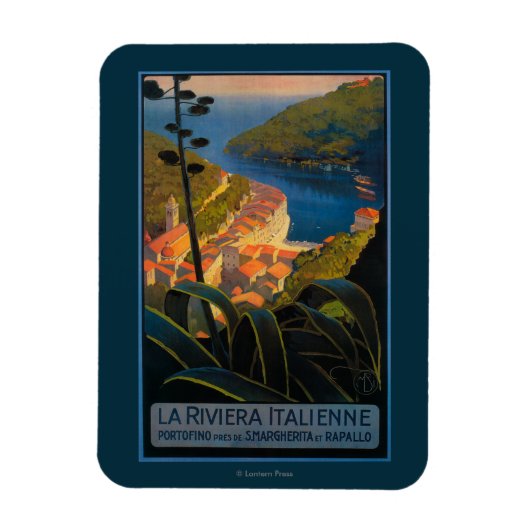 La Riviera Italienne Magnet (Vertikal)