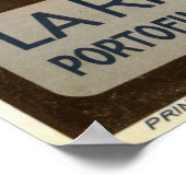 La Riviera Italienne. Portofino Poster (Ecke)