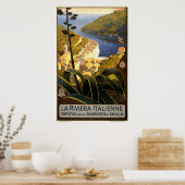La Riviera italienne Poster (Küche)
