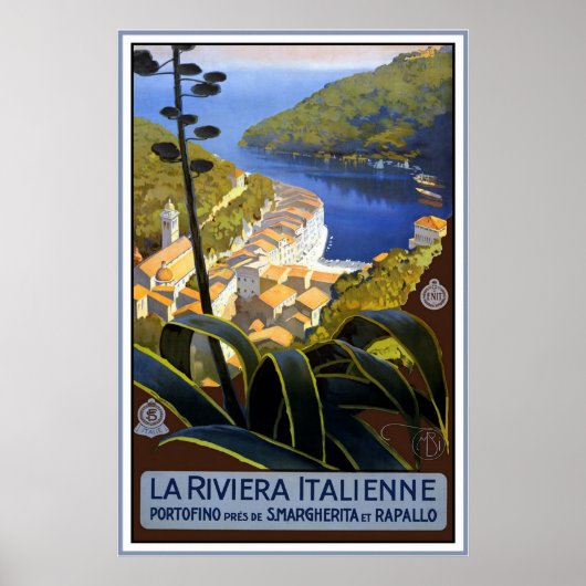 La Riviera Italienne Poster (Vorne)