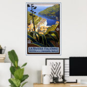 La Riviera Italienne Poster (Heimbüro)