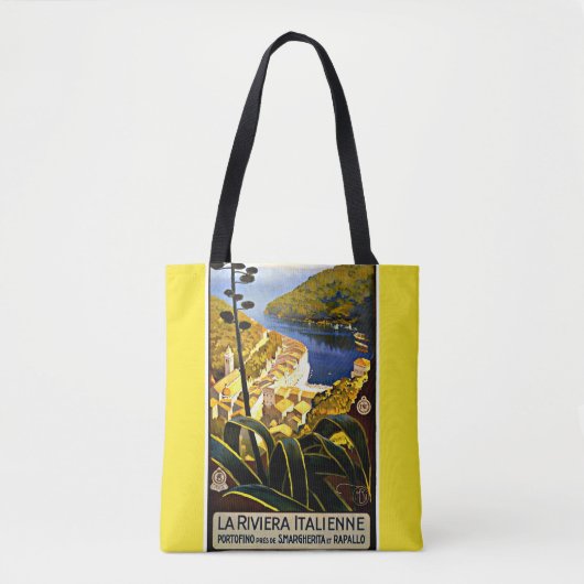 La Riviera Italienne Vintage Tasche (Vorderseite)