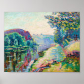 La Roche de l’Echo, Crozant | Armand Guillaumin Poster (Vorne)