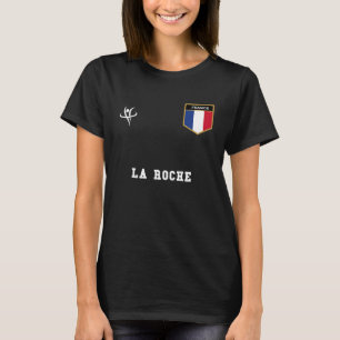 LA ROCHE Frankreich Vintage-Sport T-Shirt