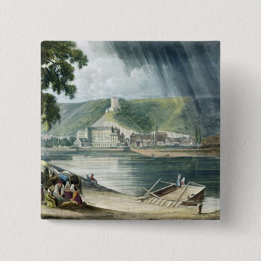 La Roche, "von den Ansichten über die Seine", Button (Vorderseite)