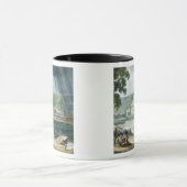 La Roche, "von den Ansichten über die Seine", Tasse (Zentrum)